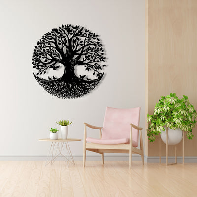 Tree with Deep Roots – Metal Wall Art