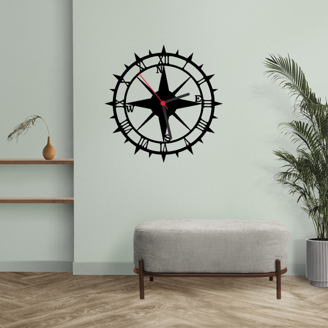 Modern Wall Clock-4 (Metal-Wall Art)