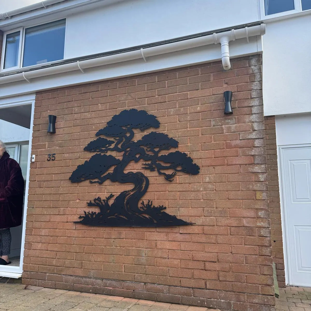 Bonsai Tree Metal Wall Art