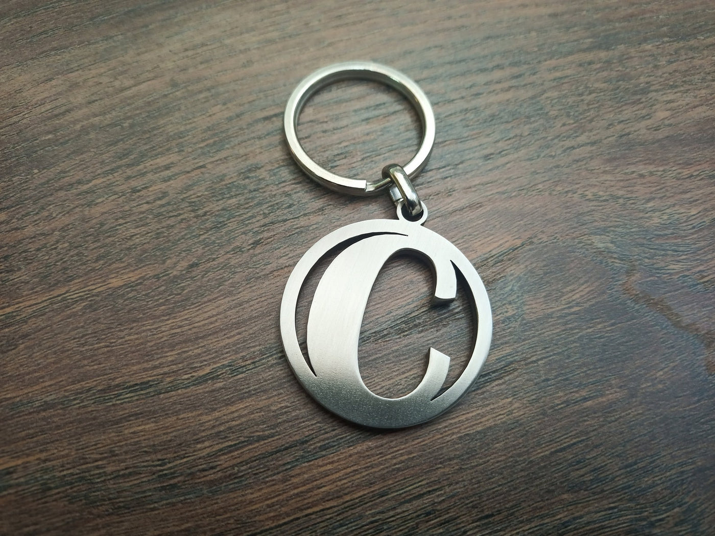 Customized Alphabet Keychain