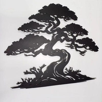 Bonsai Tree Metal Wall Art