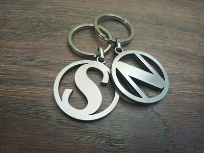 Customized Alphabet Keychain