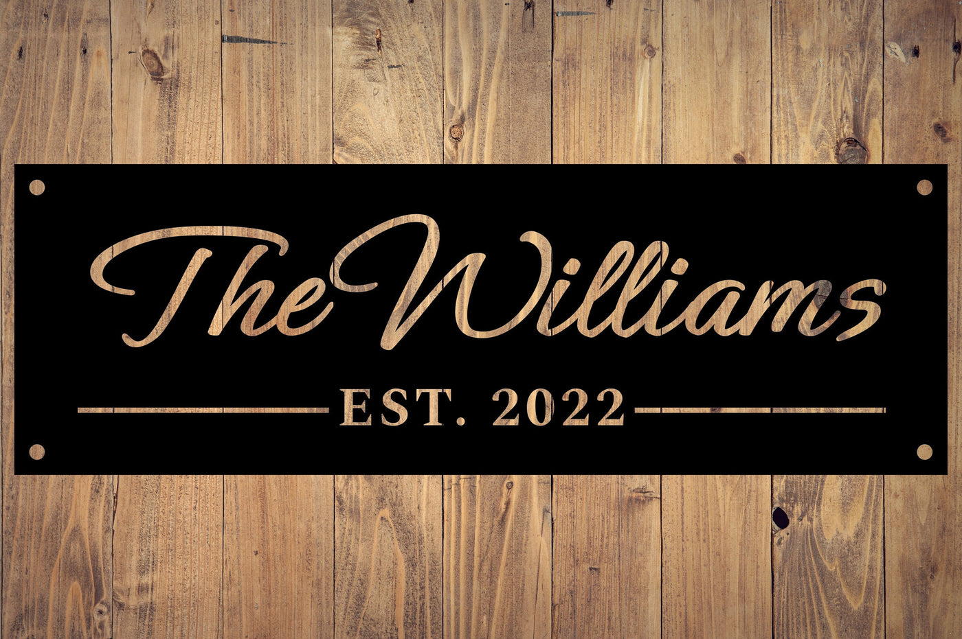 Custom Metal Name Plate