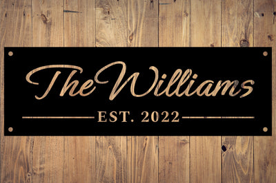Custom Metal Name Plate