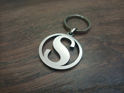 Customized Alphabet Keychain
