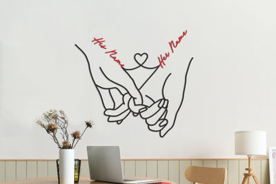 Personalized Couple Metal Wall Art